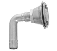 YARNOW Stainless Steel Marine Gas Tank Vent Valve 5/8 Inch Hose Boat Fuel Tank Ventilation Outlet Thru-Hull Fitting for Yacht and Marine Engine