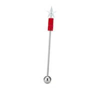 YARNOW Stainless Steel Music Conductor Baton 90cm White with Detachable Handle for Concerts Marching Band Drum Corps Performance Accessory