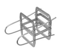 YARNOW Stainless Steel Slide Staining Rack with 20 Positions for Laboratory and Clinical Use Sturdy Microscope Slide Storage Container with Safe and Stable Handling