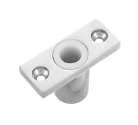 YARNOW Stainless Steel T-shaped Oarlock Socket Boat Deck Hardware Side Mount Paddle Holder for Yacht Rowing Sailing Applications