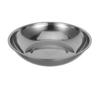 YARNOW Stainless Steel Weighing Bowl Scale Weighing Pan Silver Precise and Efficient Practical Kitchen Replacement Tray for Home and Bakery