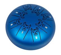 YARNOW Steel Tongue Drum Note Hand Drum for Adults Beginners Durable Steel Percussion Instrument for Jazz Meditation Parties Coordination Skill Improvement