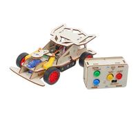 YARNOW Stem Race Car Kit for Educational DIY Remote Control Engineering Vehicle for Boys and Enhances Spatial Imagination Mechanical Skills and Problem Solving