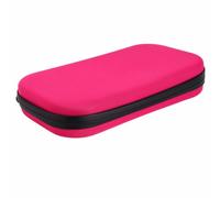 YARNOW Stethoscope Bag and Protect Auscultator from Splashes with Mesh Grid Upper Cover Eva Portable Convenient to Carry and Handheld Strap Pink for Foetal Heart Sound Storage