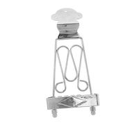 YARNOW String Electric Guitar Tailpiece Replacement Metal Bridge for Jazz Guitars and Lightweight Easy to Install and Basses Silver