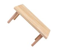 YARNOW Sturdy Wooden Hamster Cage Platform Small Pet Playpen Rodent Ledge Chew Resistant Cage Board
