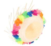 YARNOW Stylish Decorative Straw Hat for Women Sun-shading Feature and Grass Material, for Outdoor Sports and Activities or Camping, Beautiful Beach Hat Fit Your Figure Design