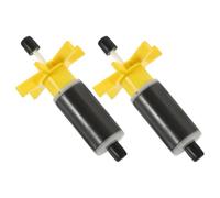 YARNOW Submersible Pump Rotor Impeller Assembly with Shaft and Bearing 2pcs | Abs and Magnet Parts, High Precision Balance, Low Noise and Minimal Vibration, for Deep Wells and Fish Ponds