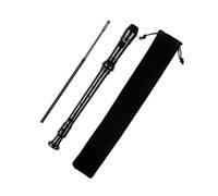 YARNOW Swan 8-hole Abs Clarinet for Children with Pouch, White German-style Beginner Clarinet Suitable for Students and Early Music Education Random Color