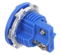 YARNOW T-type Thermocouple Connector Female Adapter Blue Plastic Panel Mount Socket with Rapid Thermal Response and Extreme Durability for Thermocouple Wire Male Plug in Power Generation