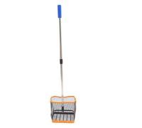 YARNOW Table Tennis Ball Picker with Telescopic Rod and Nylon Net Bag | Stainless Steel Build, Retractable Grip, Corner Reach, for Coaches, Clubs, Home Use and Under-table Pickup
