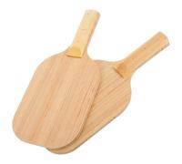 YARNOW Table Tennis Paddle Racket for Blind Person with High Sensitivity Rebound Ergonomic Grip Wooden Construction for Training and Sports Education Visual Impaired Individuals