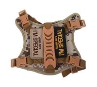 YARNOW Tactical Cat Vest Harness Adjustable Escape Small Cat Harness with Padded Soft Mesh for Outdoor Walking and Quick Wear Convenience