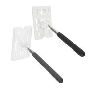 YARNOW Telescopic Rod Card Holders Extendable Parking Permit Clip for Cars Portable Pass Holders with Security Design for Residential and Commercial Parking Areas