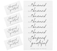 YARNOW Thank You Cards for Business 100 Small Note Cards with Envelopes Suitable for Gift Giving and Customer Thanks
