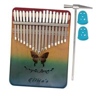 YARNOW Thumb Piano Adults Hand Finger Children Kids Instruments Small Musical Instrument Mini Musical Instrument Mini Kalimba for Beginners Small Instrument Wood