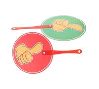 YARNOW Thumbs Down Classroom Voting Paddles Interactive Teacher Supplies for Student Engagement Group Learning Real Feedback for Team Based Activities