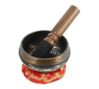 YARNOW Tibetan Singing Bowl for Yoga Meditation Mallet Sound Bowl for Zen Practice for Home Studio Use Random Color