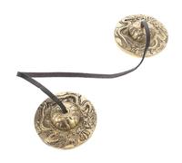 YARNOW Tibetan Tingsha Cymbals for Meditation Handmade Brass Prayer Chimes for Mindfulness and Healing for Yoga and Sound Therapy