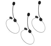 YARNOW Toy Microphone Headset Prop Fake Headset Costume Prop for Cosplay Rock Star Costume Lightweight Stylish Simulation Headpiece for Stage Shows and Party Events