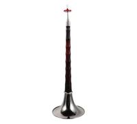 YARNOW Traditional Chinese Suona Musical Instrument Naturally Beautiful Style in D Key Easy Blowing Feature with Resin and Metal Materials for Daily Music Instrument Practice and Suona