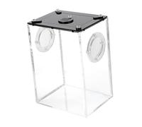 YARNOW Transparent Multi-function Reptile Breeding Box with Ventilation Acrylic Material for Lizards Spiders and Small Reptiles Comfortable Breathable Habitat Tank