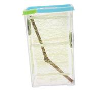 YARNOW Transparent Reptile Feeding Box with Convenient Habitat for Stick Insects and Reptiles Easy to Up Breeding Terrarium for Home Use Educational Tool for Nature Observation and