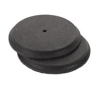 YARNOW Trash Bin Stabilizer Weight Plate 2Pcs Round Plastic Blocks for Wind Resistant Performance in Households and Offices