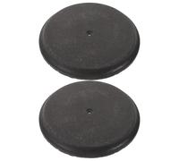 YARNOW Trash Can Weight Plate 2pcs Heavy Duty Plastic Stabilizing Base for Wind Resistant Garbage Bins, Compatible round Trash Cans, for Offices and Public Places