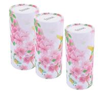 YARNOW Travel Tissues Soft Flat Pack 3pcs Multi-Function Facial Tissue Disposable Paper for Car Cup Holders and Other Place Highly Absorbent with 50 Sheets