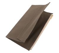 YARNOW Travelers Notebook Zippered Storage Pouch Olive Green Canvas Journal Case Card Holder File Bag for Travel and Field Notes