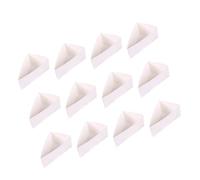 YARNOW Triangle Pastry Boxes 20Pcs Paper Cake Slice Containers for Bakery Takeaway and Easy Serving