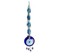 YARNOW Turkish Blue Eye with Unique Design Wall Hanging Ornament Made of Azure Stone Featuring Chic Devil’s Eye Pendant for Office or Room Decoration and Choice for Lucky Home Décor