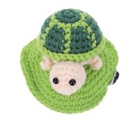 YARNOW Turtle Sweater Costume - Turtle Christmas Photo Shoot Sweater - Stretchy Tortoise Knit Clothing for Small Reptiles Party Dress Up - 3.93in Long, 1.96in Height, 3.54in Strap Length