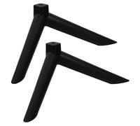 YARNOW Tv Support Pedestal Replacement Pair for 32-40 Inch Televisions, Plastic Single-hole Base with Screws, Versatile Use for Home Media Cabinets and Tabletop Mounting