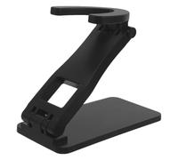 YARNOW Universal Foldable Barcode Scanner Stand with Adjustable Angle and Sturdy Abs Base Hands Free Holder Compatible with Wired and Wireless Pos Scanners
