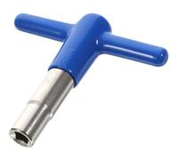 YARNOW Universal Metal Drum Key Tuner with Silicone Cover 1Pcs Blue T-Handle Drum Tuning Wrench Accessories