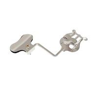 YARNOW Universal with Strong Clamping Force Sheet Music Score Clip for Orchestral Instruments Portable Music Rack Holder Lightweight Iron Material, Silver Simple Style for Easy Use