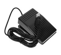 YARNOW USB Foot Single Pedal Foot Control Footswitch for Mouse Keyboard for Sewing Machine Use Black
