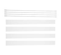 YARNOW Vacuum Sealer Heat-Resistant Replacement Elements 4Pcs 250Mm Heat Sealing Strips with Heating Wire for Industrial Sealing Machine Maintenance