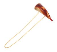 YARNOW Viking War Horn Instrument Ox Horn Trumpet 13-17cm Natural Color Cheering Prop for Festivals and Ceremonies Random Color