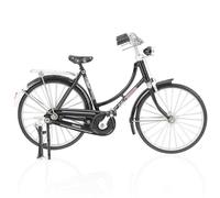 YARNOW Vintage Alloy Simulated Bike Model with Sturdy Structure and Rubber Tires, Creative Craft Miniature Bicycle Ornament for Home Decor and Living Room Display