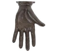 YARNOW Vintage Cast Iron Hanging Hook Palm Shaped Coffee Wall Mounted Decorative Multipurpose Hook for Storing and Hanging Keys Towels in Home