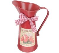 YARNOW Vintage Iron Floral Bucket for Cottagecore Decor and Flower Centrepieces