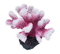 YARNOW Violet Resin Coral Aquarium Decor Artificial Fish Tank Decoration Durable Safe Underwater Ornament for Fresh Salt Water Environments Enhances Visual Appeal Provides for Fish