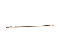 YARNOW Violin Bow Flexible and Smooth Screw with Ebony Frog and Horse Hair 1/2 Size Featuring Double Parisian Eyes Design Wood Material for Personal Practice and Advanced Students