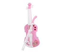 YARNOW Violin Electronic Play Features with Light Sound Effects Simulation Musical Instrument for Portable Violin for Interactive Learning