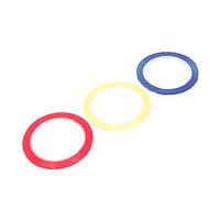 YARNOW Violin Fretboard Stickers and Cello Note Tape for Beginners, 3mm Colored Music Finger Guide Labels, String Instrument Practice Accessory Set (red, Yellow, Blue