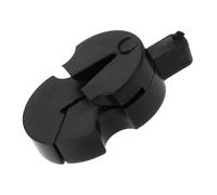 YARNOW Violin Mute Rubber Tourte Style Mute for Violin Practice Silencer Black