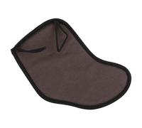 YARNOW Violin Support Pad 4/4-4/3 Size Pure Cotton Plush Rest Cushion Coffee Color Comfortable Violin Accessory for Playing and Practice